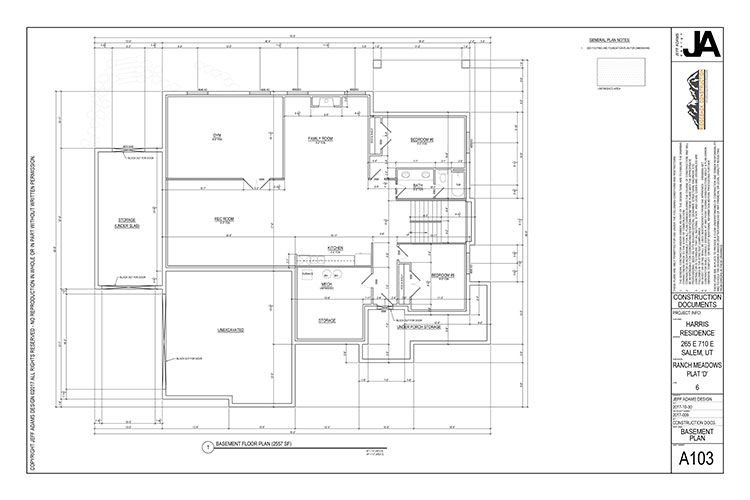Basement Floor Plan Image